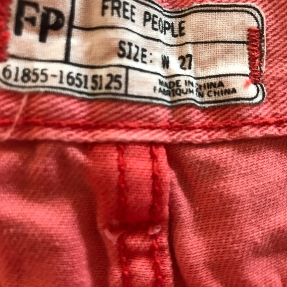Free People melon shorts Size 27 - Picture 7 of 7